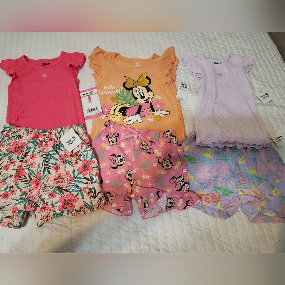 3 sets of Toodler girl clothes